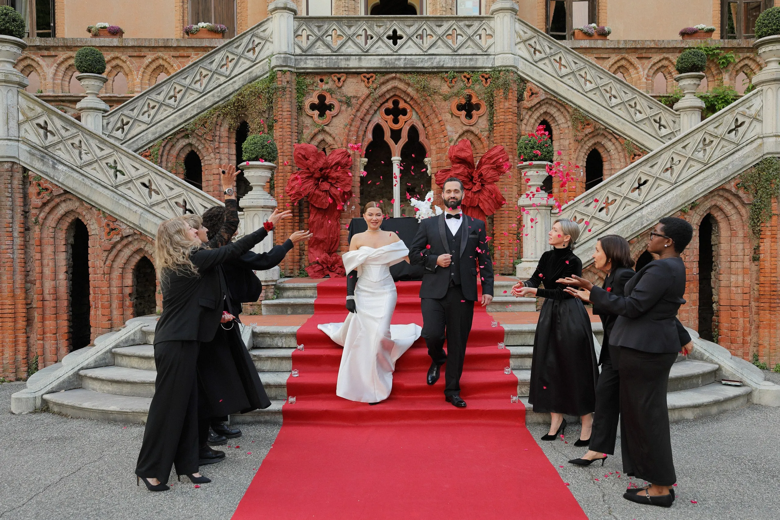 Piedmont castle wedding