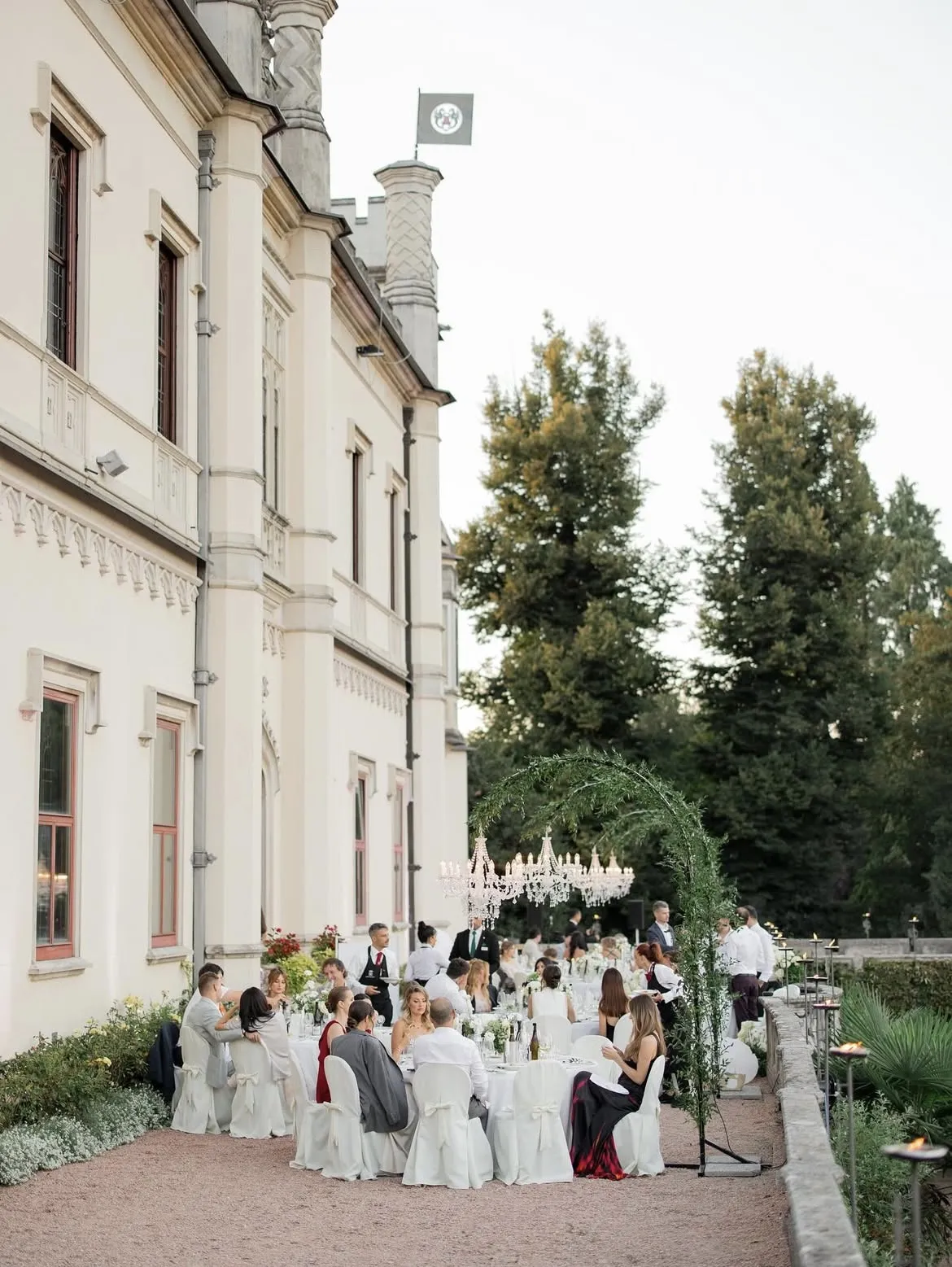castle wedding